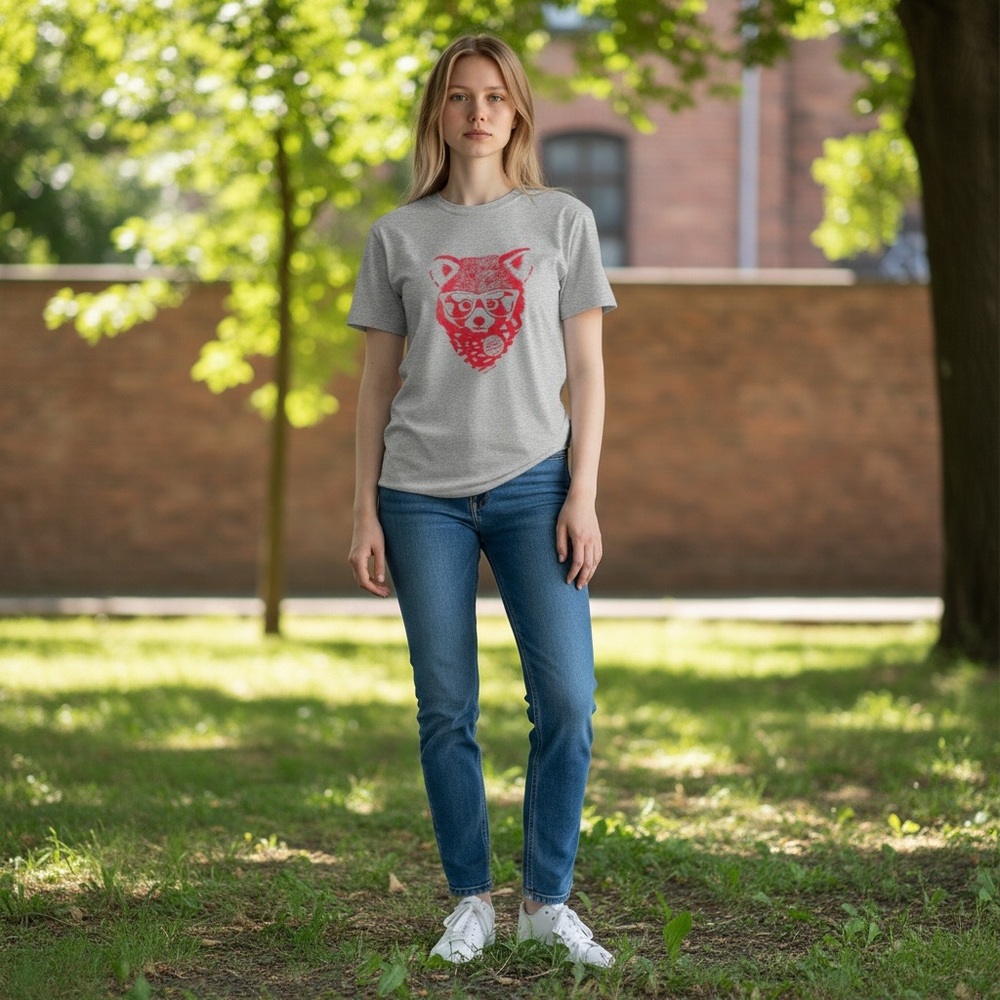 Red Panda Tee - Picture 2 of 5